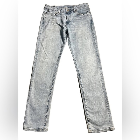 Abercrombie & Fitch Men’s Jeans 32x32 Rustin Athletic Slim Medium Wash Denim - Picture 3 of 7
